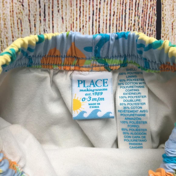 Children’s Place Swimsuit size 0-3 months - Picture 2 of 2